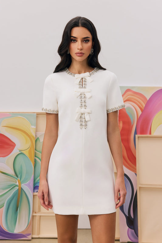 Yana | Crystal Mini-jurk